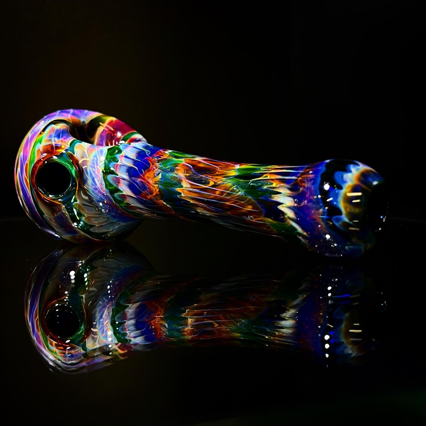 Custom glass pipe at Sunset Glass Gallery, Tucson's finest smoke shop.