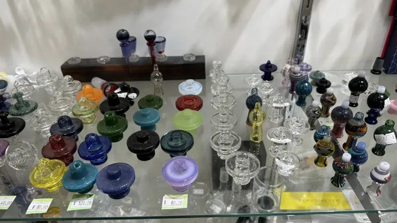 locally blown glass