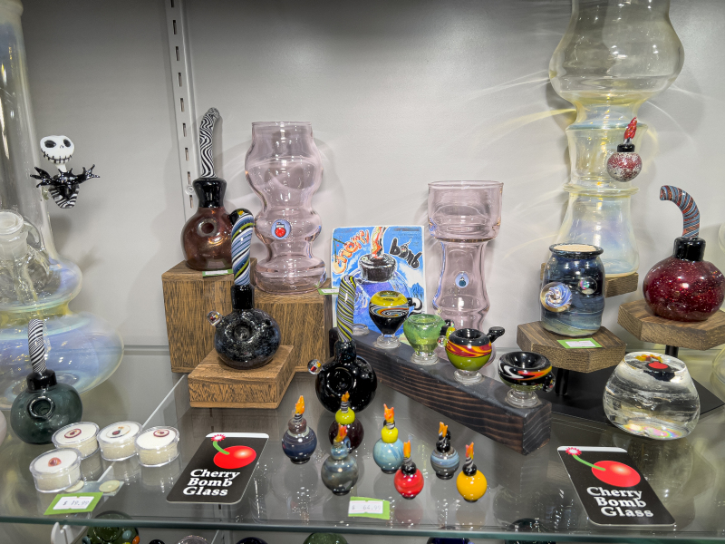 Custom Glass Pipes and Bongs